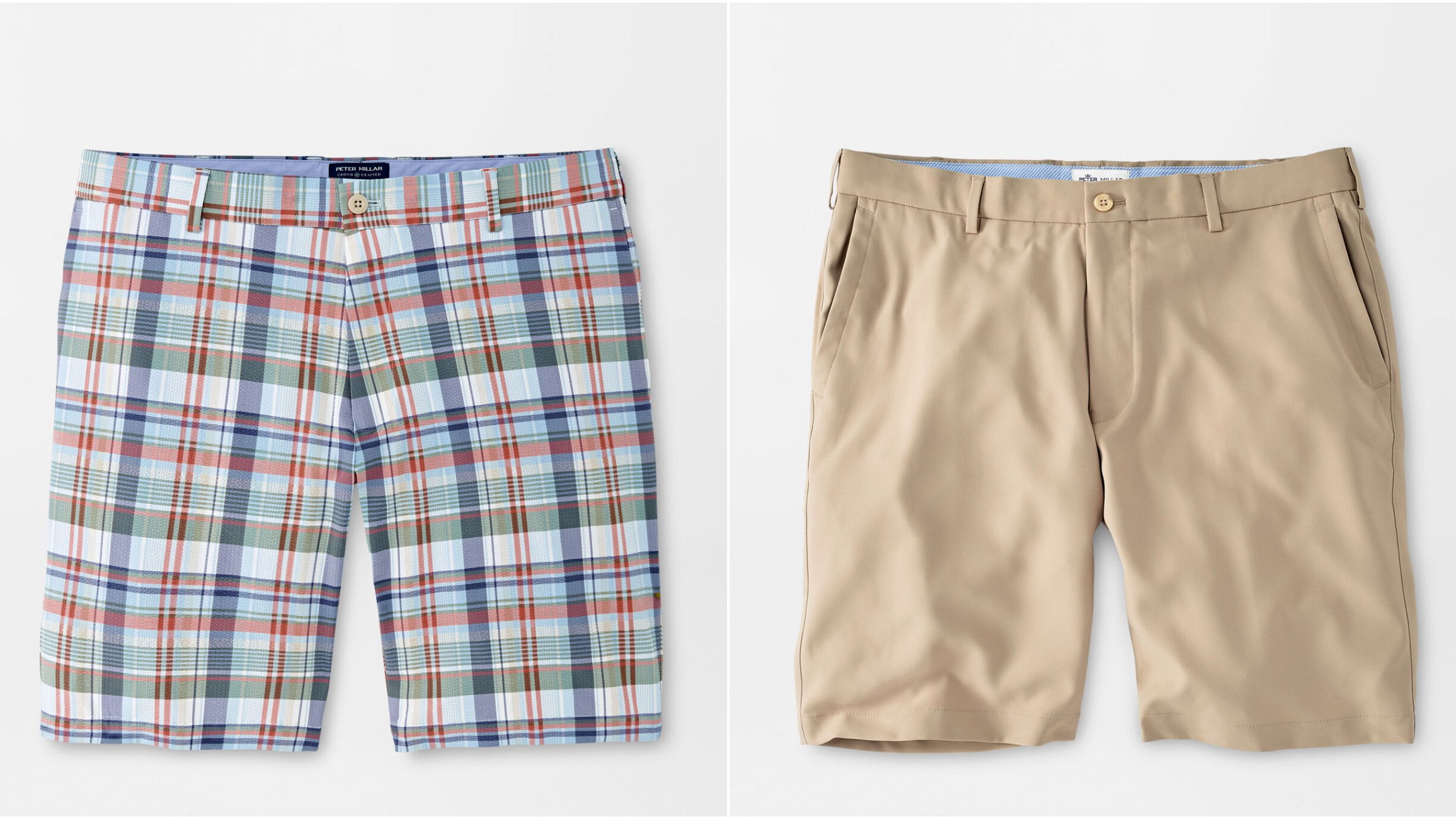 The BEST Peter Millar golf shorts to wear in the sun!